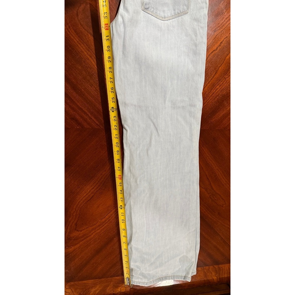 Kancan light blue distressed straight women's jeans size 9/28‎ - Picture 11 of 12
